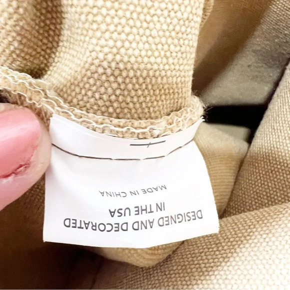 Shepherd University Canvas Tote Leather Look Trim Campus‎ Bag School Spirit WV - Picture 5 of 10